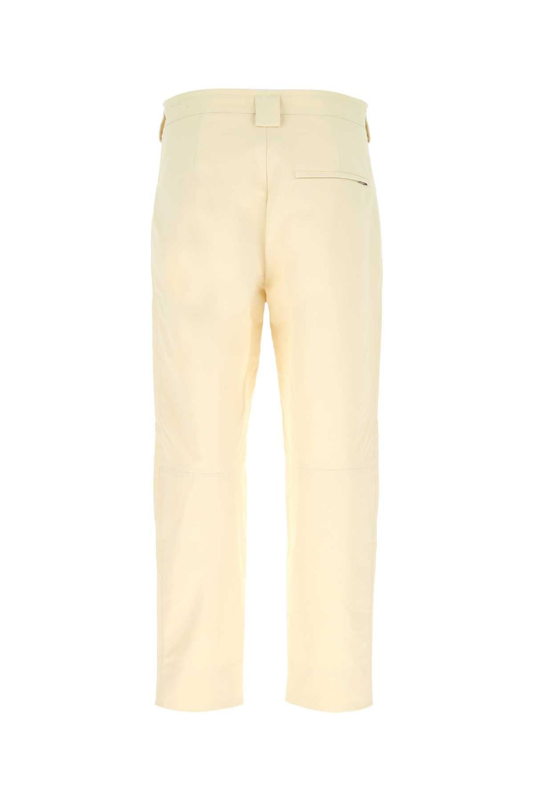 Jil Sander Men Ivory Cotton Pant by Luosophy
