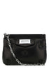 Maison Margiela Women Black Nappa Leather Glam Slam Red Carpet Clutch by Luosophy