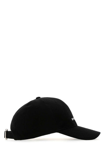 Givenchy Men Black Cotton Baseball Cap by Luosophy
