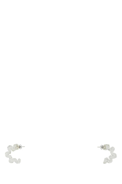 Bottega Veneta Women Transparent Glass Turn Earrings by Luosophy