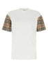 Burberry Women White Cotton T-Shirt by Luosophy