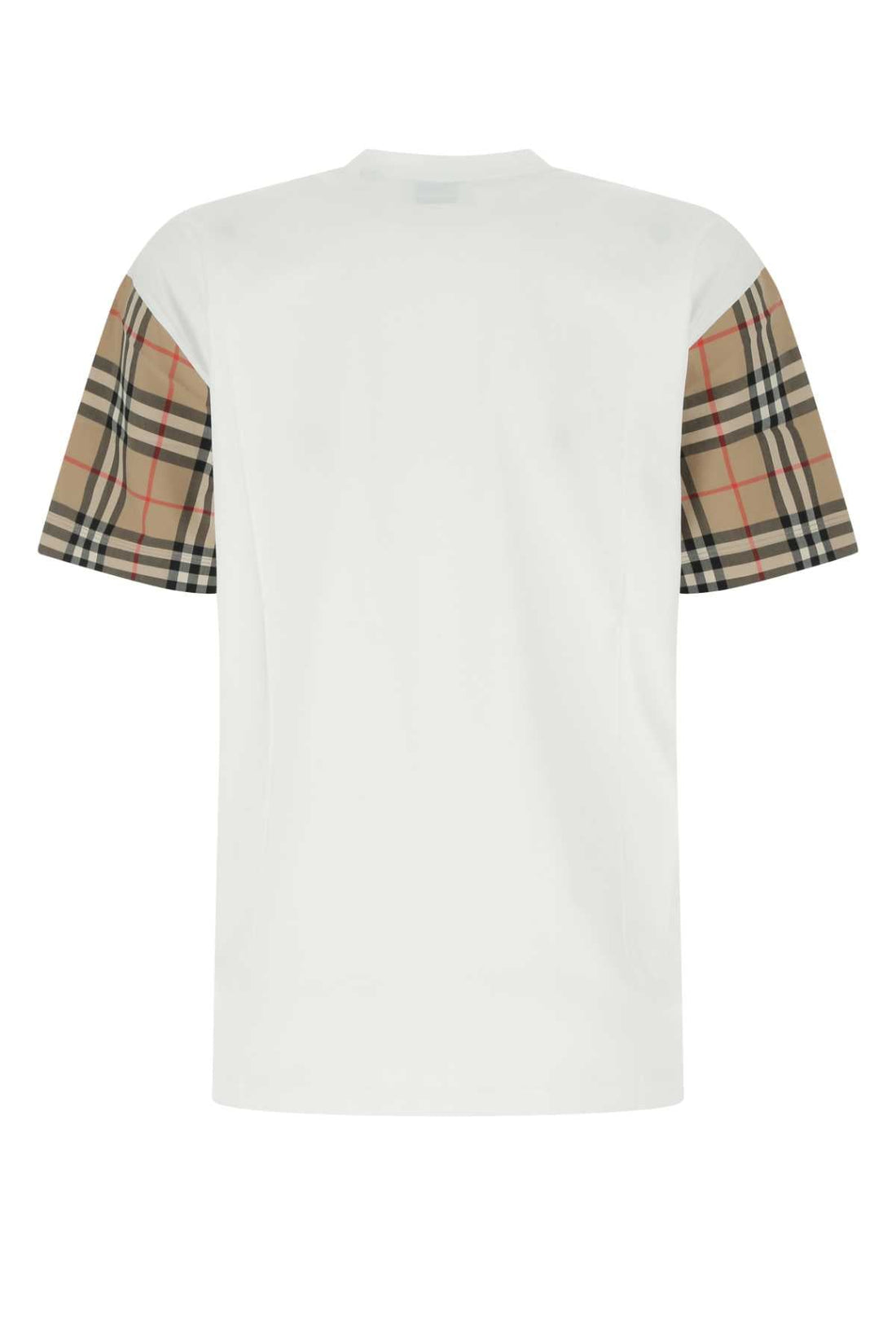 Burberry Women White Cotton T-Shirt by Luosophy