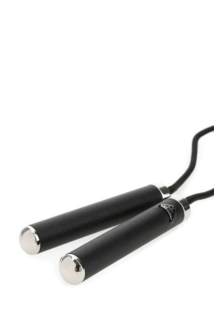 Prada Unisex Black Fabric Skipping Rope by Luosophy