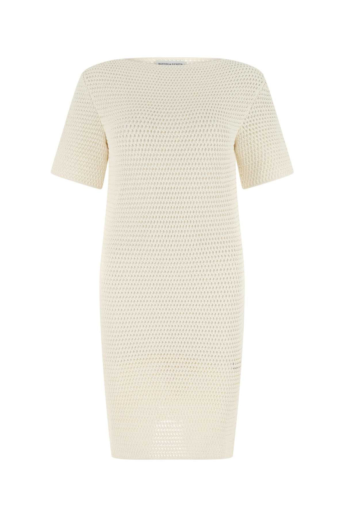 Bottega Veneta Women Ivory Crochet Dress by Luosophy