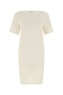 Bottega Veneta Women Ivory Crochet Dress by Luosophy
