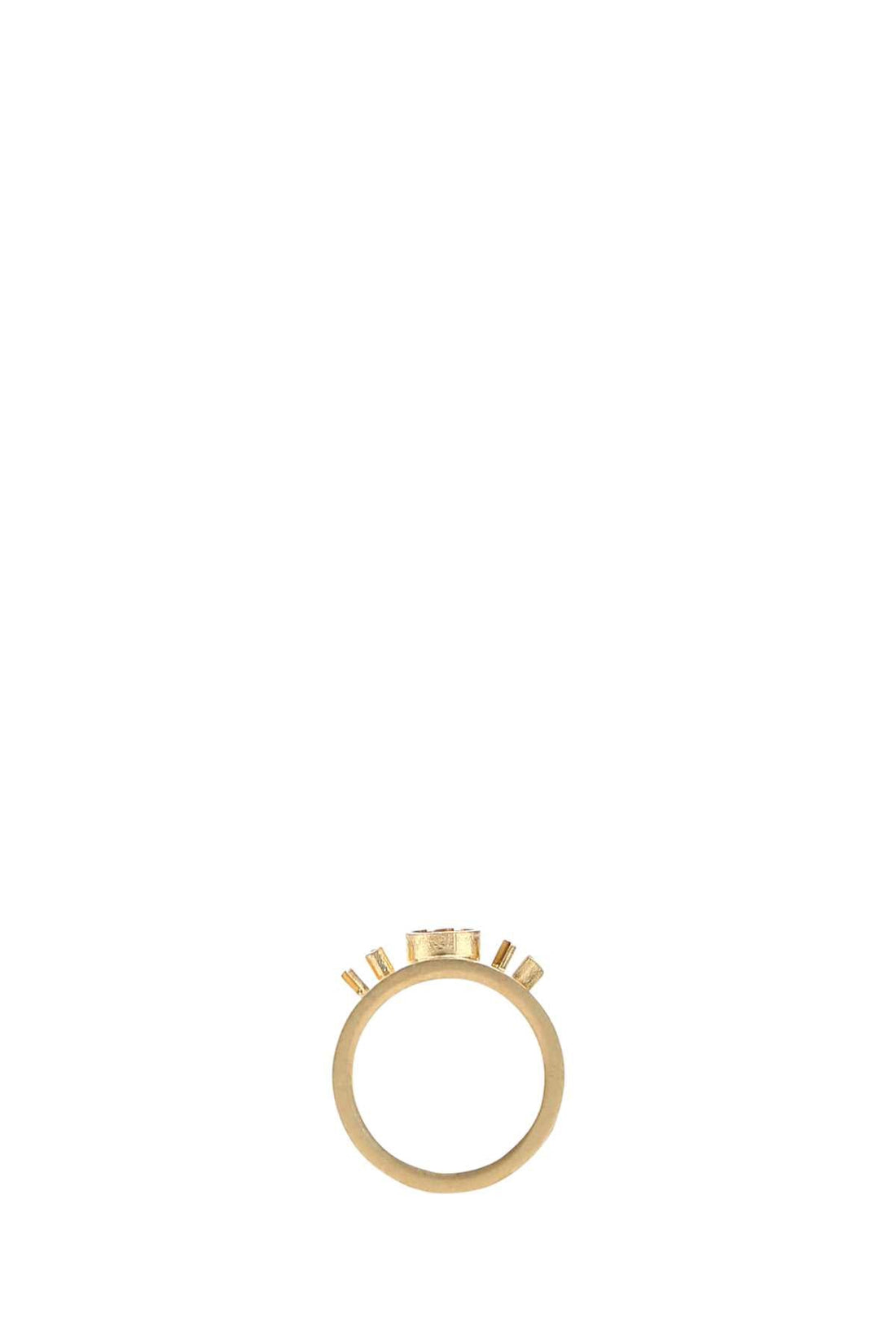 Maison Margiela Men Gold 925 Silver Ring by Luosophy