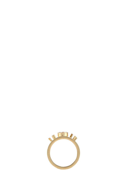 Maison Margiela Men Gold 925 Silver Ring