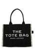 Marc Jacobs Women Black Canvas The Tote Shopping Bag by Luosophy