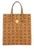 Mcm Women Printed Canvas Small Aren Shopping Bag by Luosophy