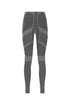 Prada Women Grey Stretch Polyester Blend Leggings by Luosophy