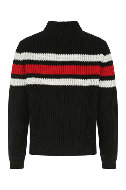 Prada Men Black Cashmere Cardigan by Luosophy