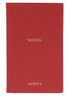 Prada Unisex Red Leather Africa Notebook by Luosophy