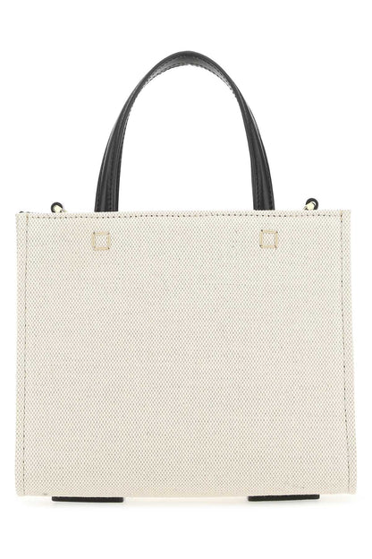 Givenchy Women Ivory Canvas Mini G-Tote Handbag by Luosophy