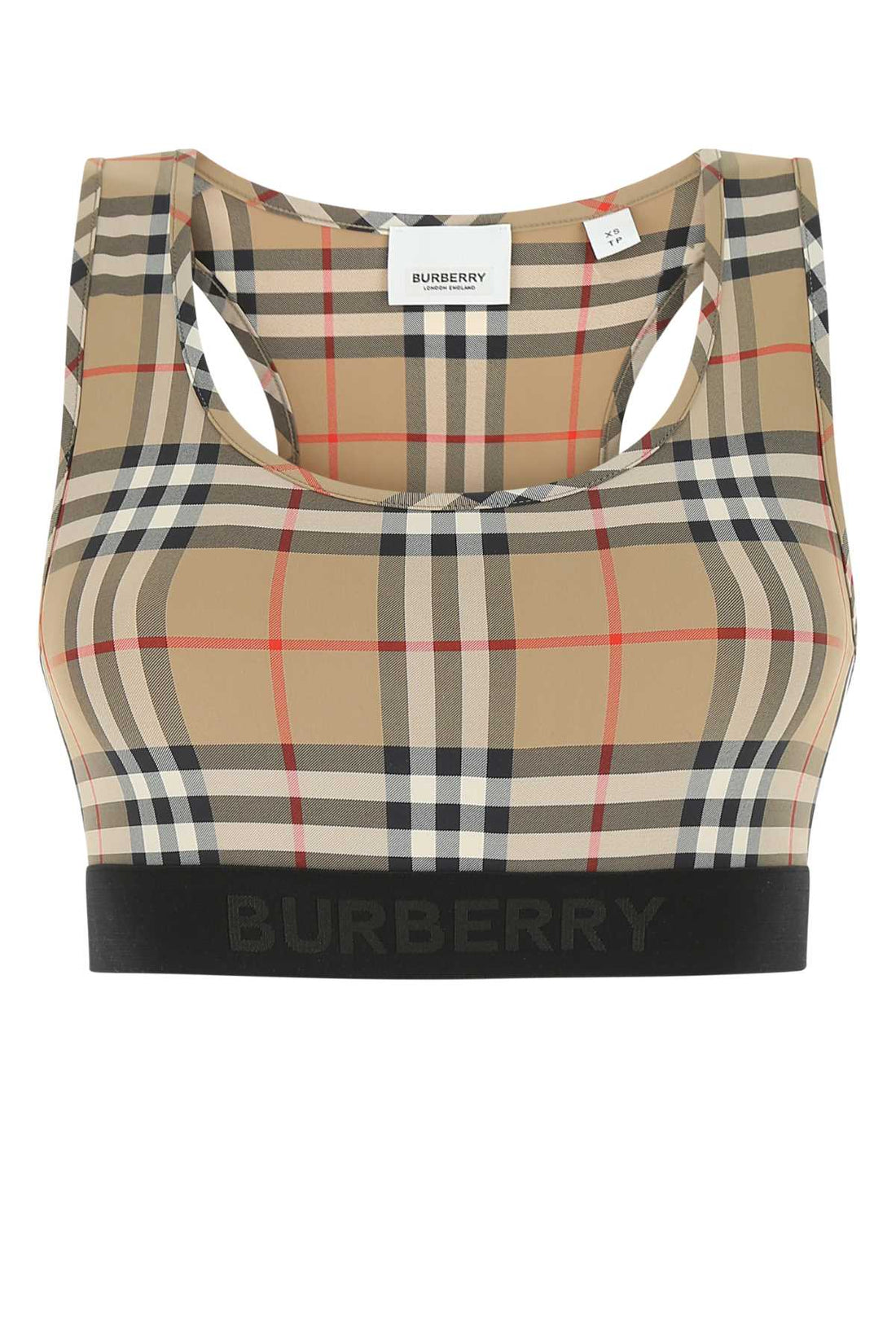 Burberry Women Printed Stretch Nylon Top by Luosophy