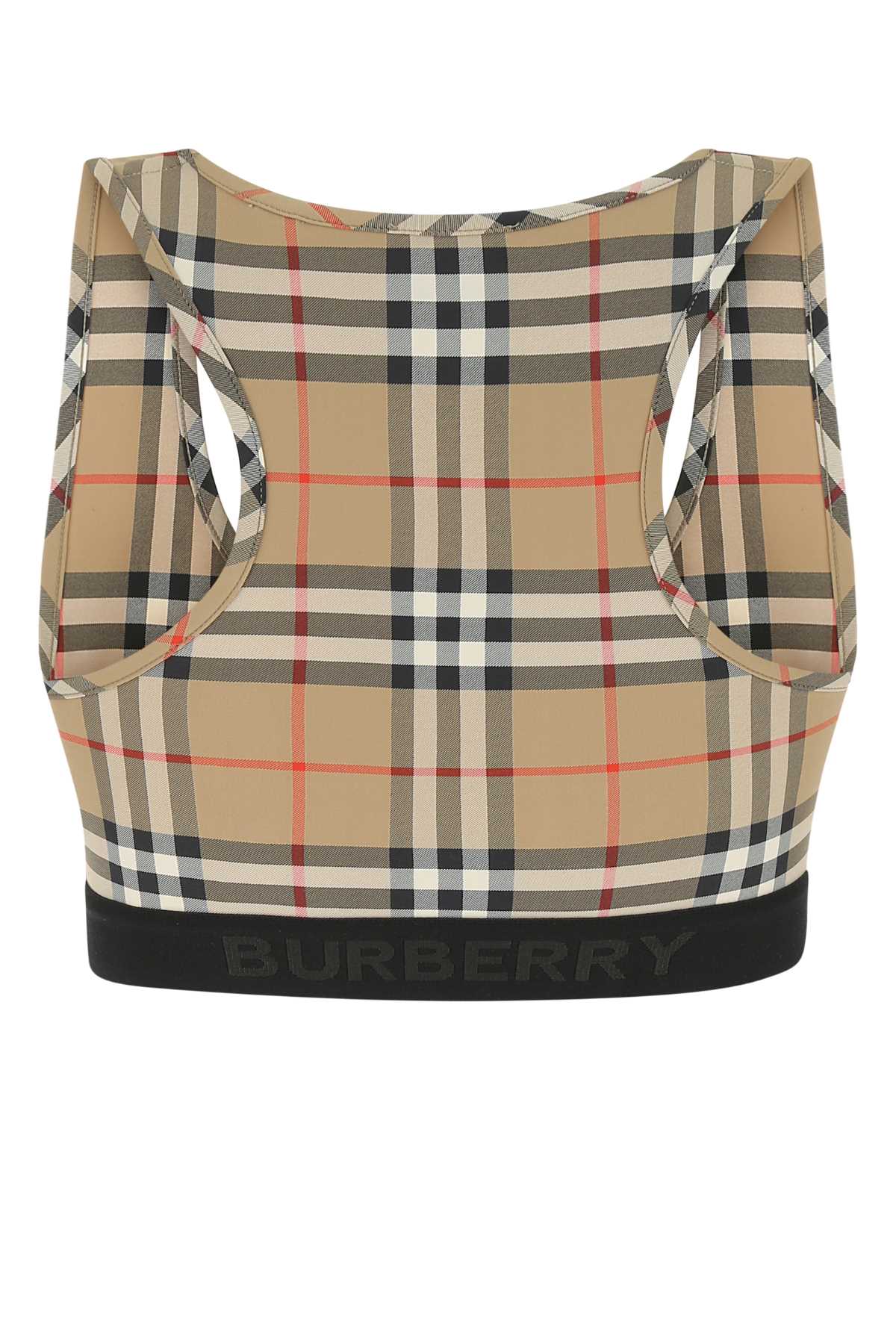 Burberry Women Printed Stretch Nylon Top by Luosophy