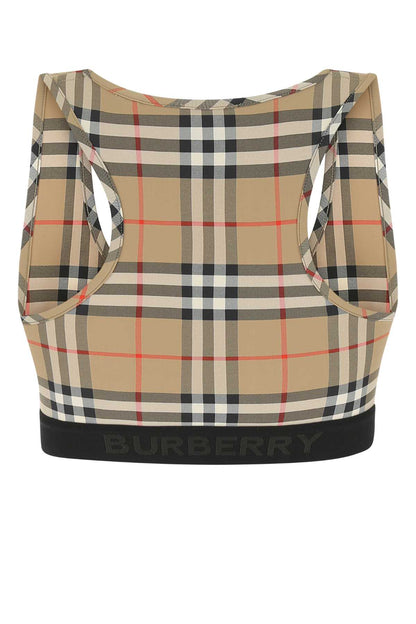 Burberry Women Printed Stretch Nylon Top by Luosophy