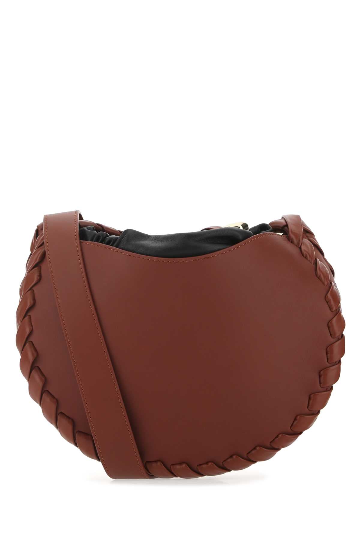 Chloe Women Brick Leather Small Mate Crossbody Bag by Luosophy