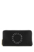 Stella Mccartney Women Black Grainy Mat Wallet by Luosophy