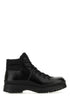 Prada Men Re-Nylon And Leather Brixxen Ankle Boots by Luosophy