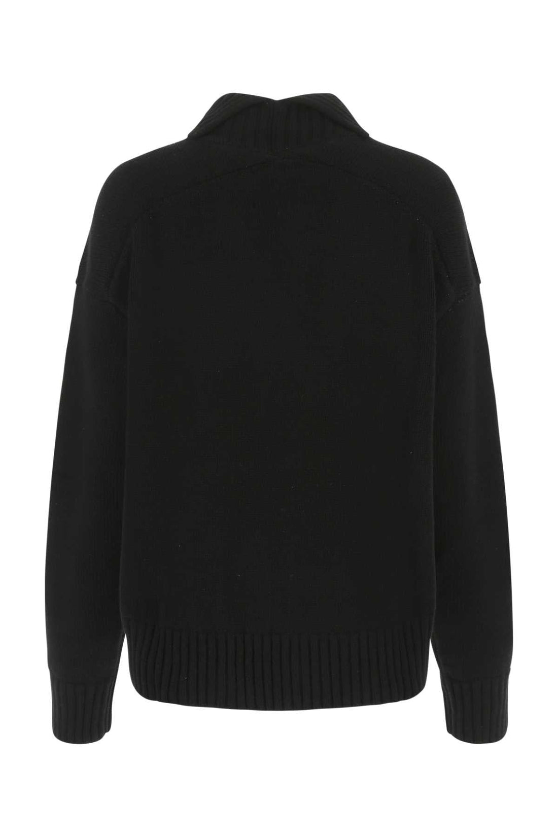 Jil Sander Women Black Cashmere Blend Oversize Sweater by Luosophy
