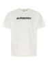 Burberry Men White Cotton T-Shirt by Luosophy