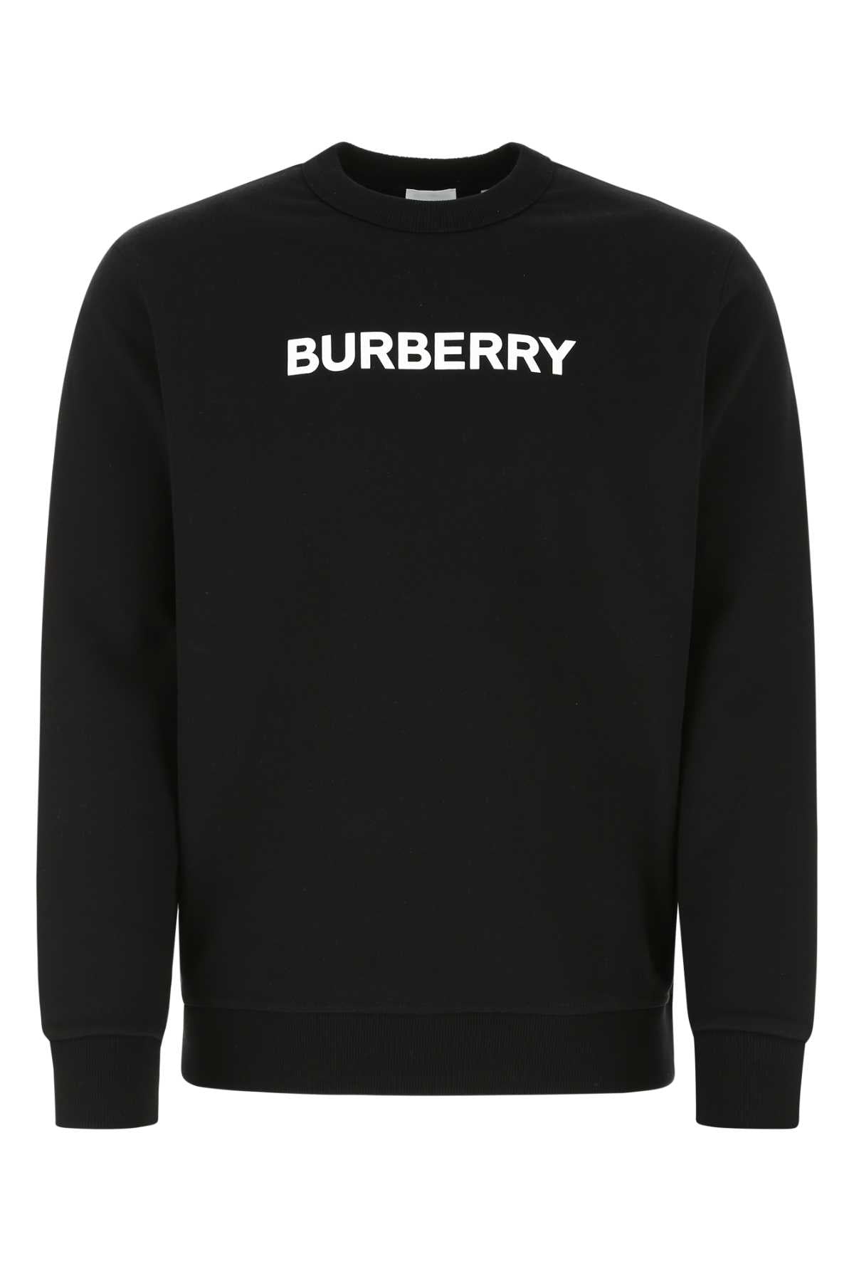 Burberry Men Black Cotton Sweatshirt by Luosophy