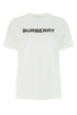 Burberry Women White Cotton T-Shirt by Luosophy