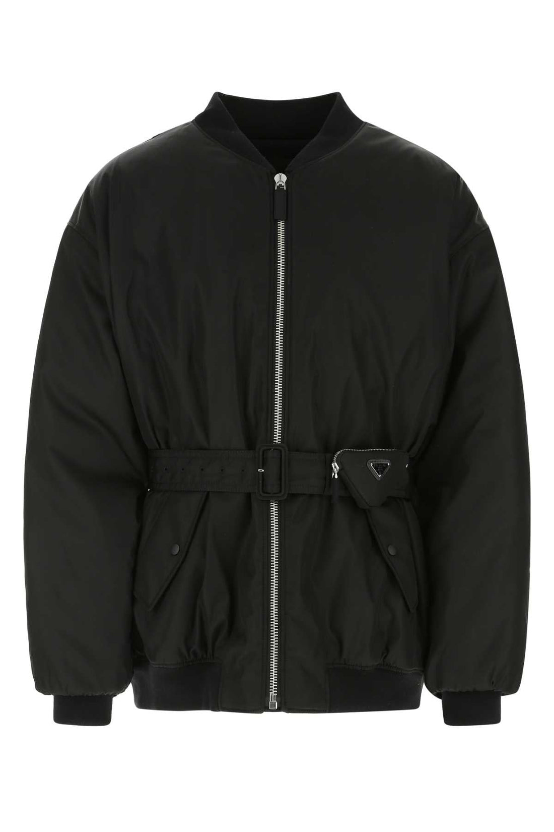 Prada Men Black Re-Nylon Padded Jacket by Luosophy