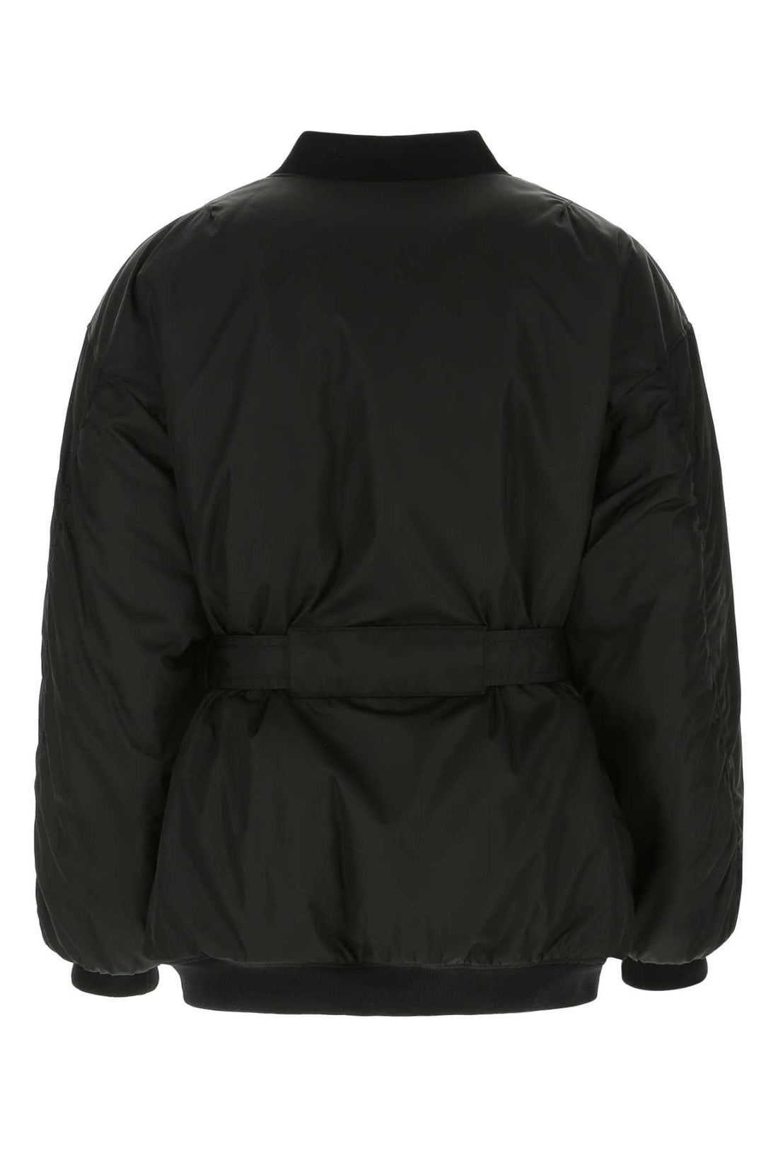 Prada Men Black Re-Nylon Padded Jacket by Luosophy
