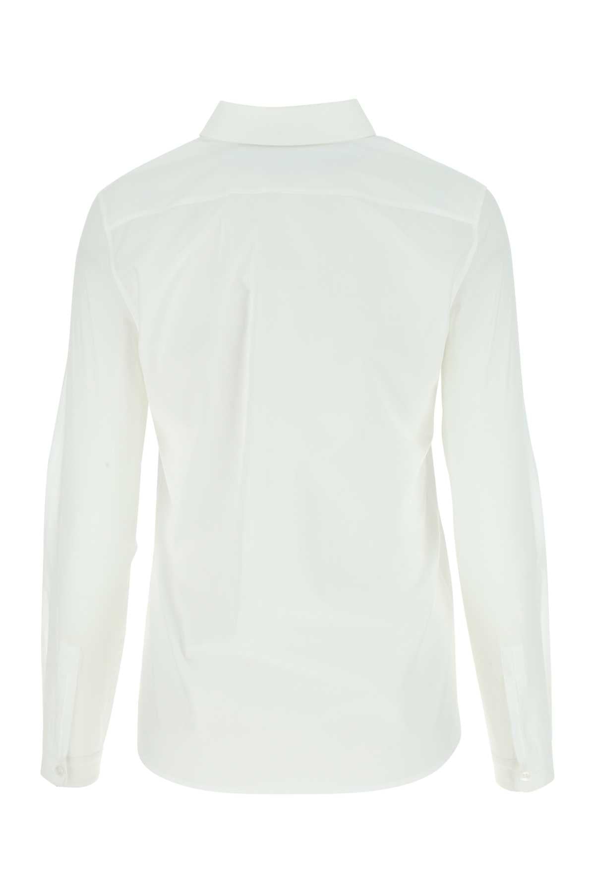 Saint Laurent Women White Poplin Shirt by Luosophy