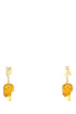 Palm Angels Women Golden Metal Earrings by Luosophy
