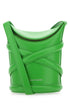 Alexander Mcqueen Women Grass Green The Curve Bucket Hat by Luosophy
