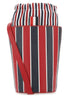 Thom Browne Women Printed Leather Mini Bucket Bag by Luosophy