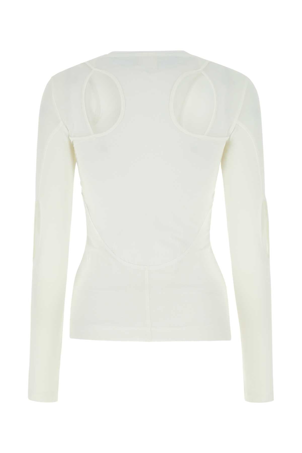 Givenchy Women White Stretch Nylon Top by Luosophy