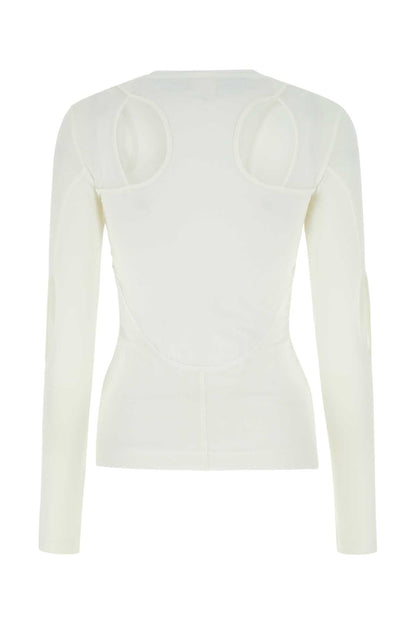 Givenchy Women White Stretch Nylon Top