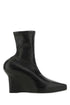 Givenchy Women Black Nappa Leather Ankle Boots by Luosophy