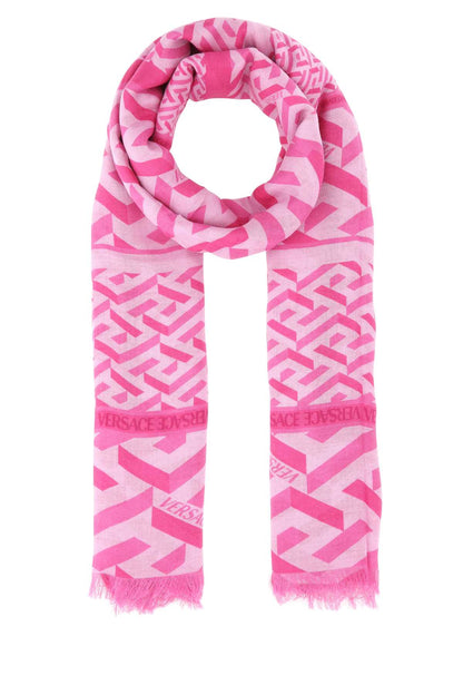 Versace Women Printed Modal Blend Scarf by Luosophy