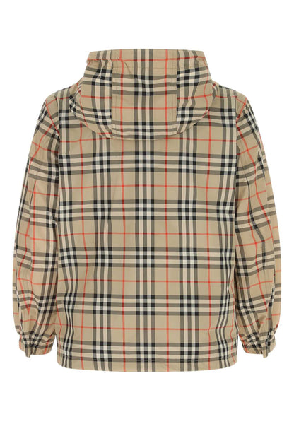 Burberry Women Embroidered Polyester Windbreaker