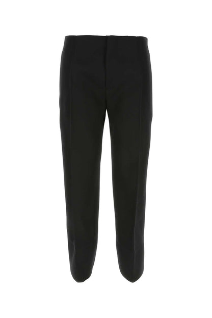 Bottega Veneta Women Black Wool Pant by Luosophy