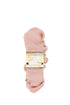 Fendi Women Stainless Steel And Pink Nylon Fendimania Baguette Watch by Luosophy