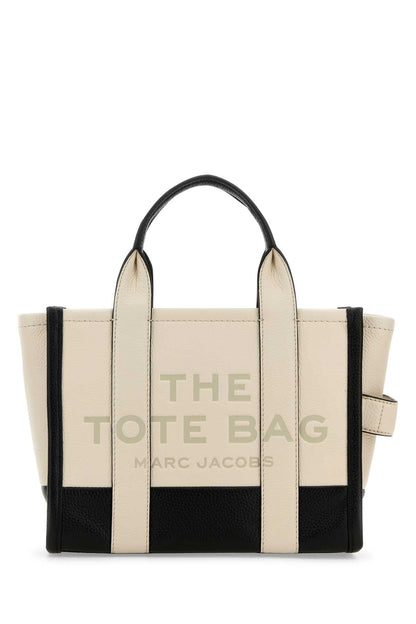 Marc Jacobs Women Two-Tone Leather Small The Tote Bag Handbag by Luosophy