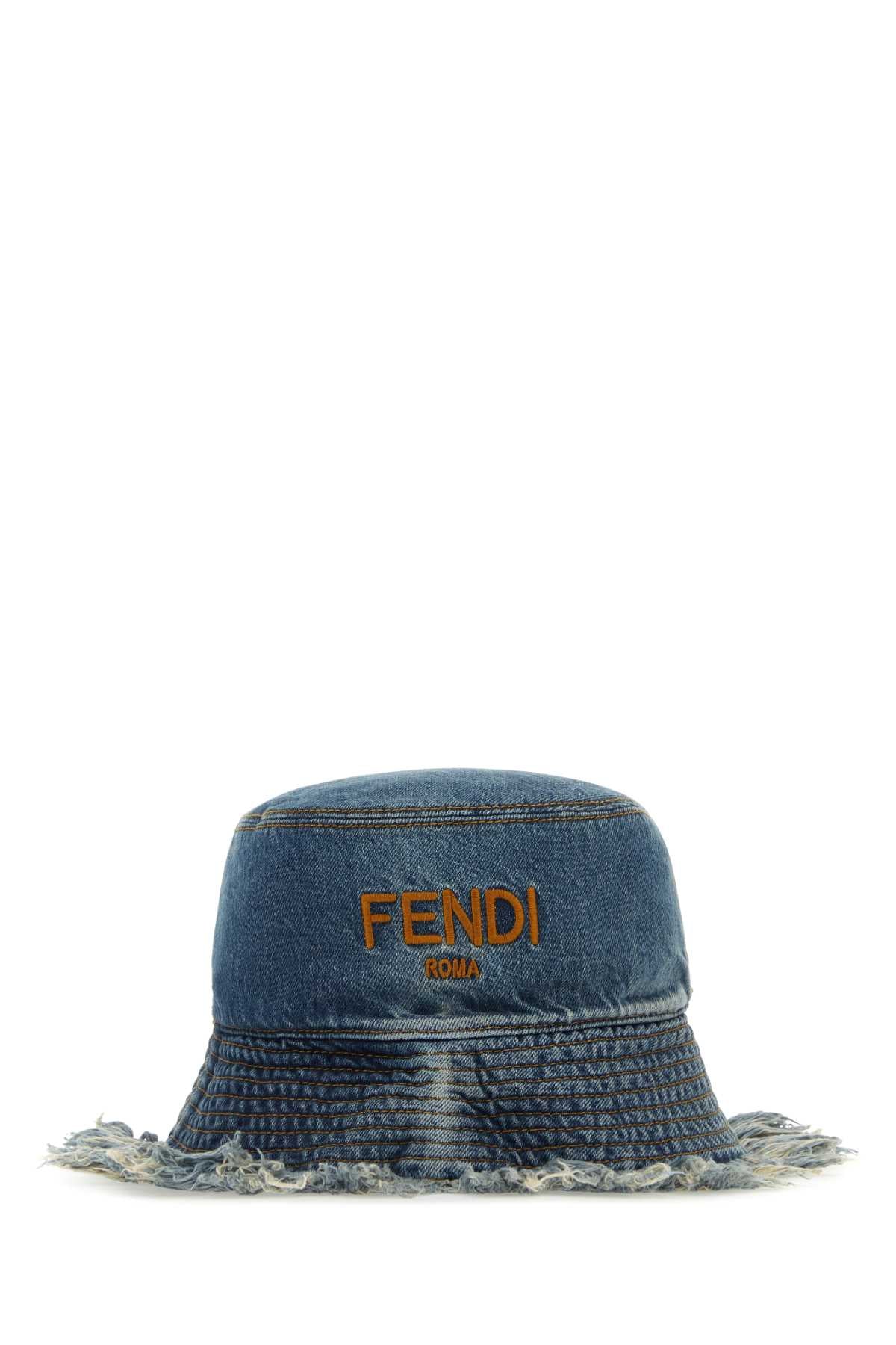 Fendi Men Denim Hat by Luosophy