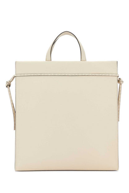 Fendi Men Ivory Medium Go To Shopper Shopping Bag by Luosophy