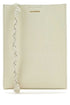 Jil Sander Women Ivory Leather Shoulder Bag by Luosophy
