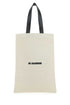 Jil Sander Women Sand Canvas Shopping Bag by Luosophy