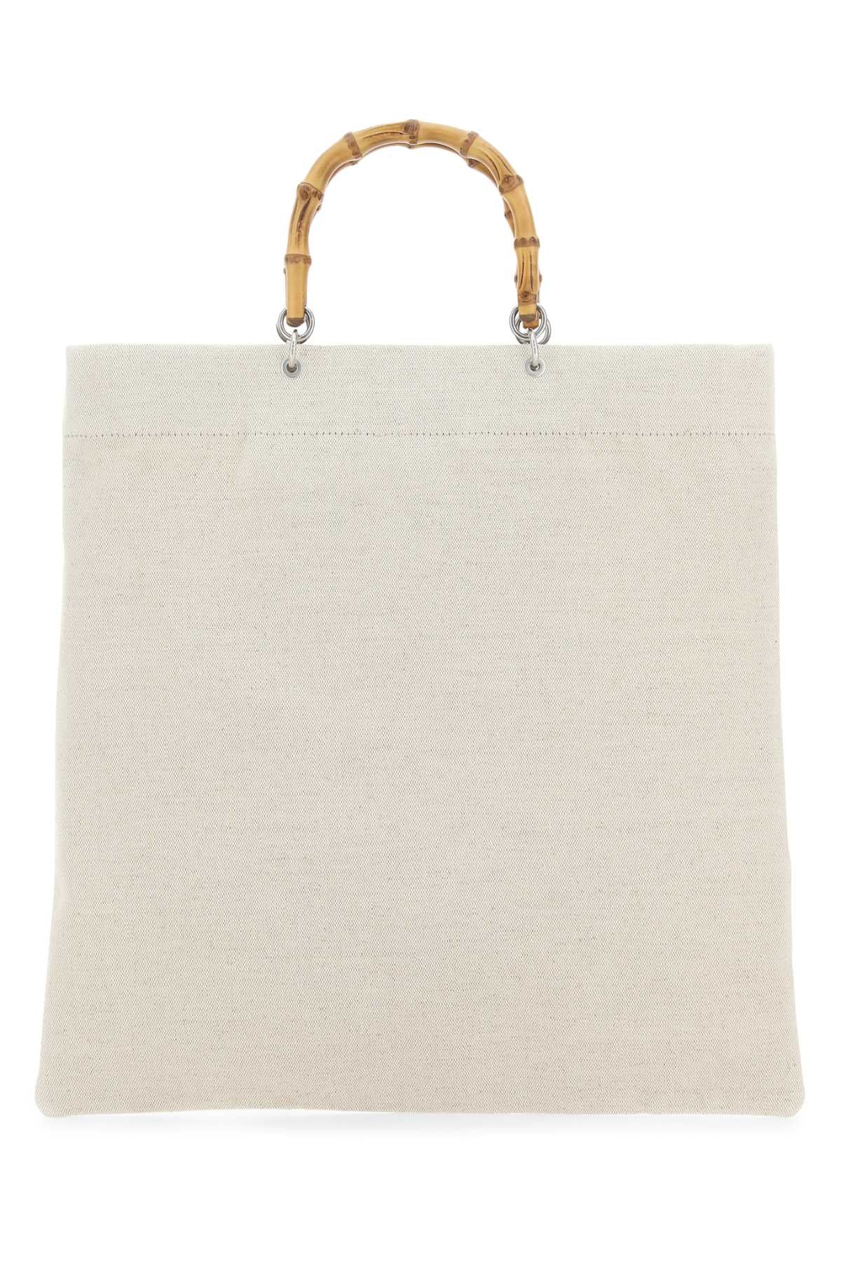 Jil Sander Men Sand Canvas Handbag by Luosophy