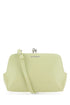 Jil Sander Women Pastel Green Leather Micro Goji Crossbody Bag by Luosophy