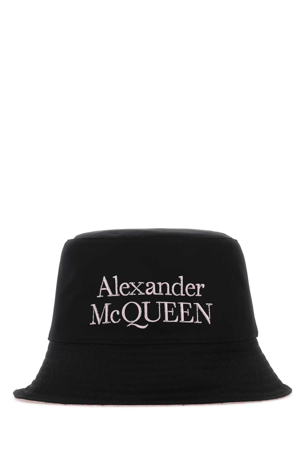 Alexander Mcqueen Men Black Nylon Reversible Hat by Luosophy
