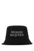 Alexander Mcqueen Men Black Nylon Reversible Hat by Luosophy