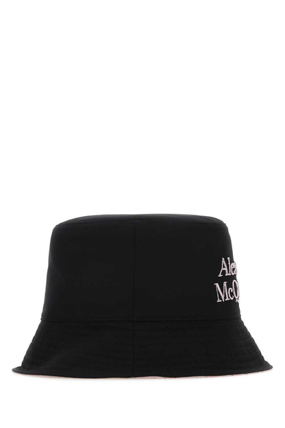 Alexander Mcqueen Men Black Nylon Reversible Hat by Luosophy